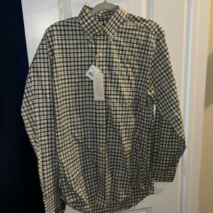 New 1754 Sunshine Striped Southern Tide Button Down.